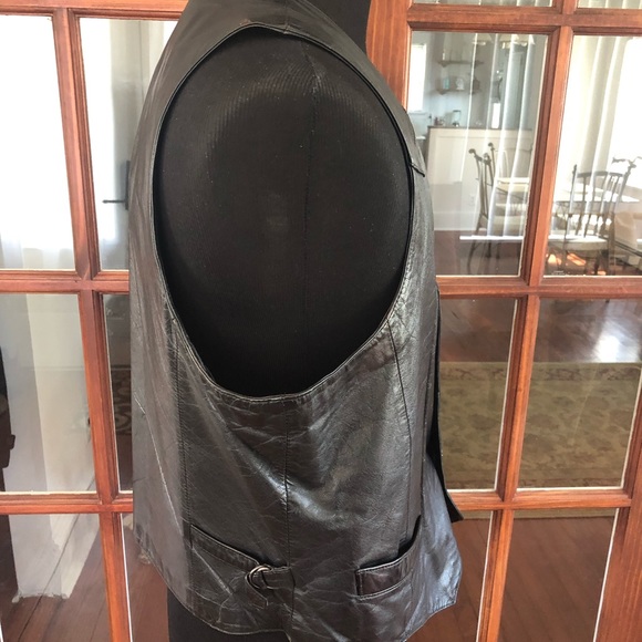 The Leather Warehouse Leather Vest - Picture 6 of 8
